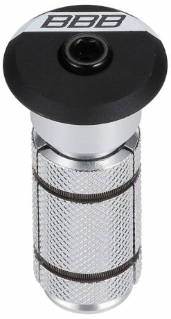 BBB Bouchon Aheadset Pour Fourche Carbone PowerHead 1.1/8 Capot Alu Noir Mat