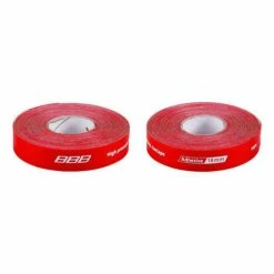 BBB Fonds De Jante HP 700C De 16, 18, 22 Ou 25mm X 45 Mètres Rouge