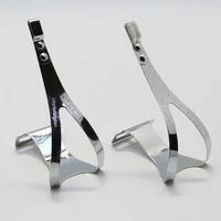 CALE PIED PAIRE ZEFAL CLASSIC ACIER Christophe Steel Toe-Clips