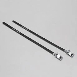 Melange COURROIE CALE PIED PAIRE NOIR CUIR