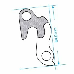 Patte De Dérailleur GH-068 BH, CUBE, FOCUS....