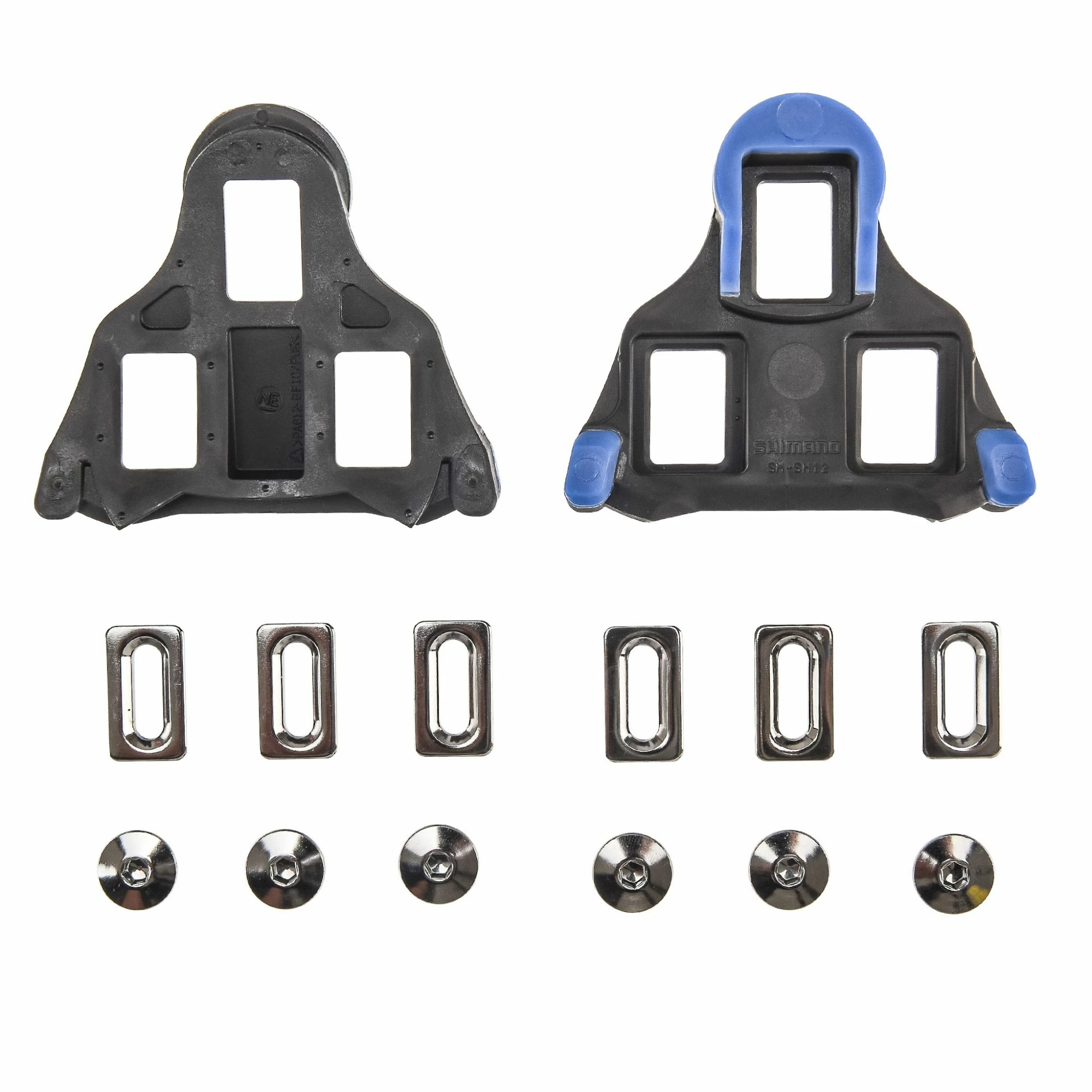 Shimano Paire De Cales Route Bleu SM-SH12 SPD-SL, LibreRoute Moyenne