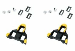 Shimano Paire De Cales Route Jaune SM-SH11 SPD-SL, Grande Liberté