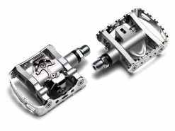 Shimano Pedales SPD PD-M324 Argent Avec Cales SM-SH56