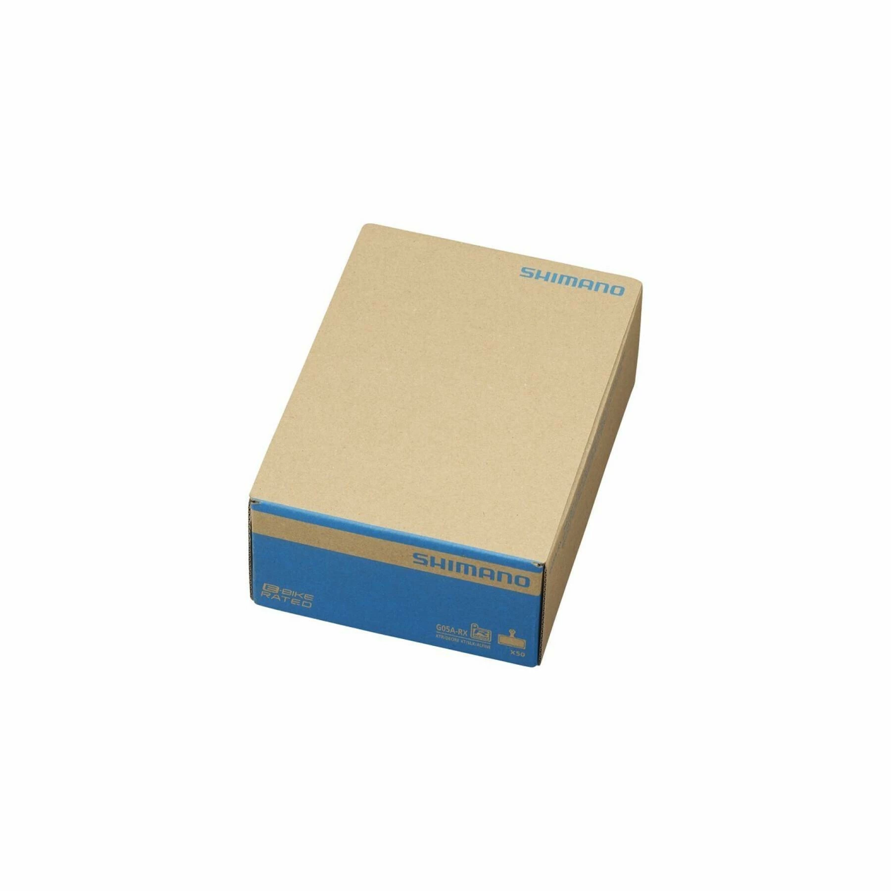 Paires De 50 Patins De Frein En Résine Et Ressort Avec Goupille Fendue 3 Types Shimano G05A-RX – Image 2